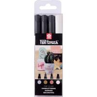 Sakura paint marker Pen-Touch, set van 4 stuks in geassorteerde kleuren