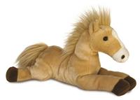 Knuffel Flopsie paard butterscotch bruin 30,5 cm