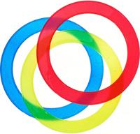 Eureka Juggling Rings Junior 3pcs.