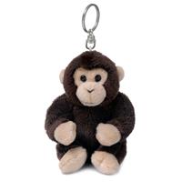 Beta Service WWF Plüsch 00283 - Schimpanse, Schlüsselanhänger, 10 cm
