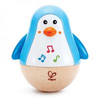 Toynamics Europe Hape E0331 - Stehauf-Pinguin, Klangspielzeug, Stehaufmännchen