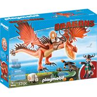 Playmobil DreamWorks Dragons Snotlout and Hookfang (9459)