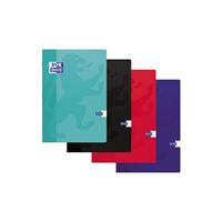 Oxford SCHOOL schrift, geassorteerde kleuren, ft A4, 72 bladzijden, geruit 5 mm
