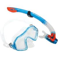 Schildkröt Fun Sports - Junior Schnorchel Set Barbados - Strandspeelgoed blauw/oranje