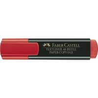 Faber Castell tekstmarker Faber-Castell neon 48 rood