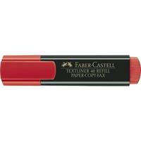 FABER-CASTELL Textmarker TEXTLINER 48 REFILL, rot