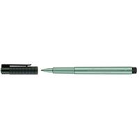 Faber Castell Tekenstift Faber-Castell Pitt Artist Pen 294 groen metallic