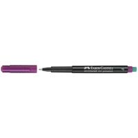 marker Faber Castell Multimark permanent F violet