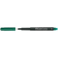 marker Faber Castell Multimark permanent F groen