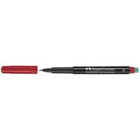 marker Faber Castell Multimark permanent S rood