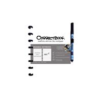Notitieboek Correctbook A5 lijn 40blz inspirational white