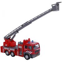 Kids Globe Die cast brandweer ladderwagen
