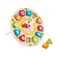 Toynamics Europe Hape Steckpuzzle Uhr (Kinderpuzzle)