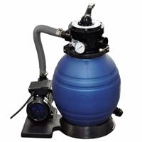 vidaXL Sandfilterpumpe 400 W 11.000 L/h Blau