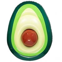 Swim Essentials Luchtbed avocado met pit 180 x 120 cm groen