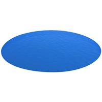 vidaXL Runde Pool-Abdeckung PE  Blau