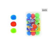 splashballen blauw/groen/rood 15 stuks