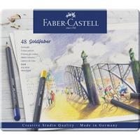 FABER-CASTELL Buntstifte GOLDFABER, 48er Metalletui