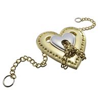 Huzzle breinbreker Cast Heart zilver/goud