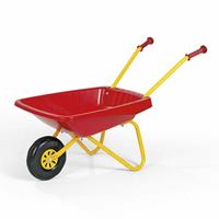 rollytoys Rolly Toys Schubkarre, ab 2,5 Jahre, Kunststoffwanne, Kinderschubkarre, rot