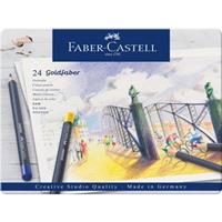 Faber Castell Kleurpotloden  Goldfaber blik à 24 stuks assorti