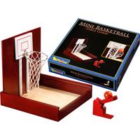 Philos 3236 - Mini Basketball, Tisch-Basketball, Holz, 27x23x7cm