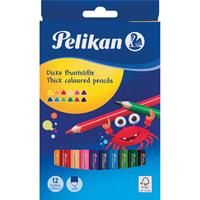 Pelikan Dreikant-Buntstifte dick, 12er Kartonetui