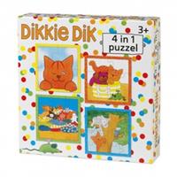 Bambolino Toys Dikkie Dik 4 in 1 Puzzel