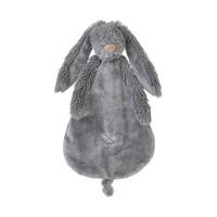 Happy Horse Rabbit Richie Knuffeldoekje Deep Grey