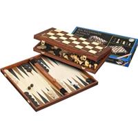 Philos 2510 - Schach Backgammon Dame Set