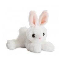 Kuschel Mini Flopsie Kaninchen Weiß 20,5 Cm