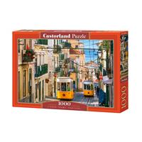 Castorland Lisbon Trams, Portugal Puzzel (1000 stukjes)