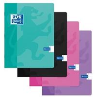 Schrift Oxford School A5 lijn 72 pagina's 80gr assorti | 10 stuks