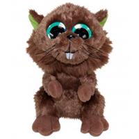 Lumo Stars knuffel Lumo Beaver Pörri bruin 15 cm