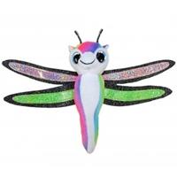 Lumo Stars knuffel Lumo Dragonfly Drago multicolor 15 cm