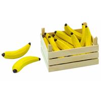 Gollnest & Kiesel KG Goki Bananen in Holzkiste Stiege für Kaufladen, Holz