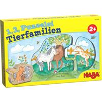 HABA 6 erste Puzzles - Tierkinder (Kinderpuzzle)