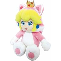 Sanei Super Mario Plush Figure Cat Peach 22 cm