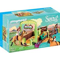 PLAYMOBIL - Spirit 9478 Lucky en Spirit met paardenbox