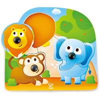 Hape Knopfpuzzle Dschungeltiere