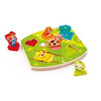 Toynamics Europe Hape E1614 - Bauernhof, Geräusche, Puzzle