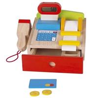 Goki Luxe houten speelgoed kassa