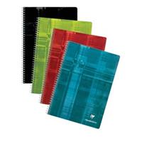 Clairefontaine Spiralheft, DIN A4, kariert 5x5, 90 Blatt