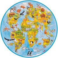 XL Puzzle Welt (Kinderpuzzle)