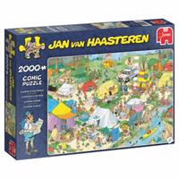Jan van Haasteren - Kamperen in het bos puzzel