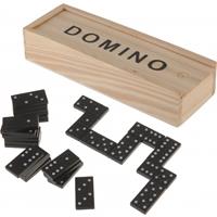 Free and Easy domino 28 stuks in houten kist