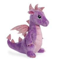 Aurora Knuffeldraak Sparkle Tales Dahlia Paars 30,5 Cm