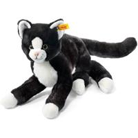 Steiff Mimmi Schlenker Kat zwart/wit 30 cm