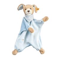 Slaap lekker Hond, Knuffeldoek 30 cm, blauw - Blauw