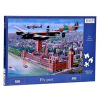 Thehouseofpuzzles Fly Past Puzzel 500 stukjes